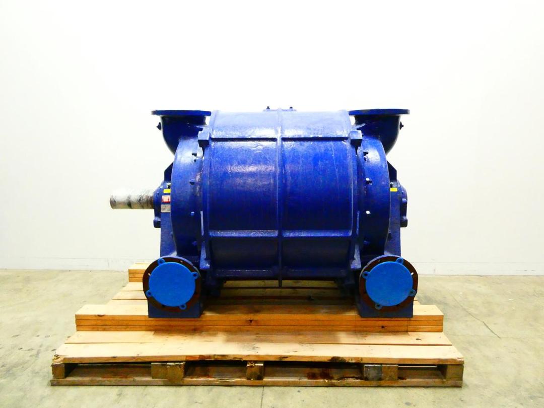 NASH CL4000 IRON LIQUID RING VACUUM PUMP 8X10IN