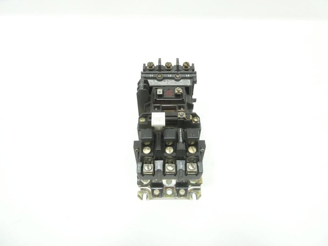 ALLEN BRADLEY 509-B0D FULL VOLTAGE STARTER SER B 115-120V-AC 10HP SIZE 1