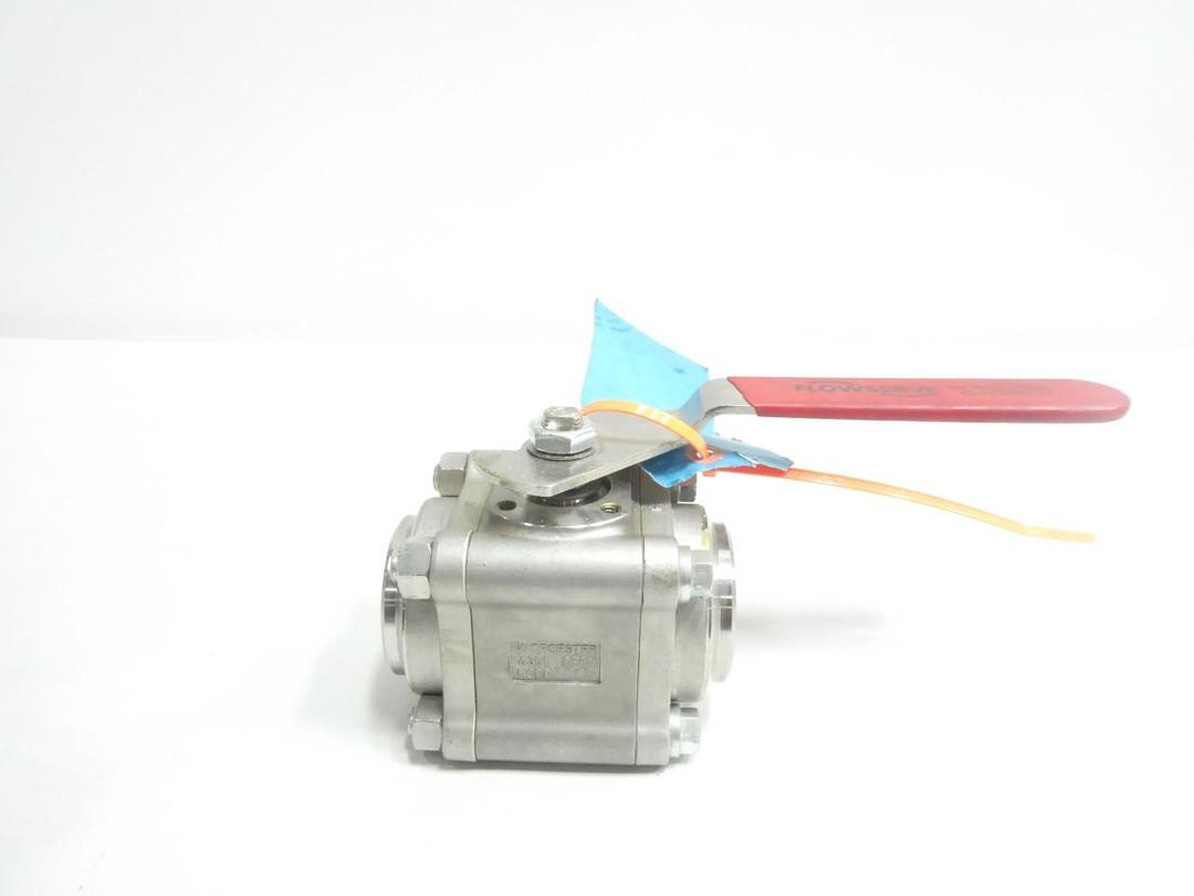 FLOWSERVE 2-4466PEBW4-V36-R2 MANUAL STAINLESS BALL VALVE 2IN BUTT WELD