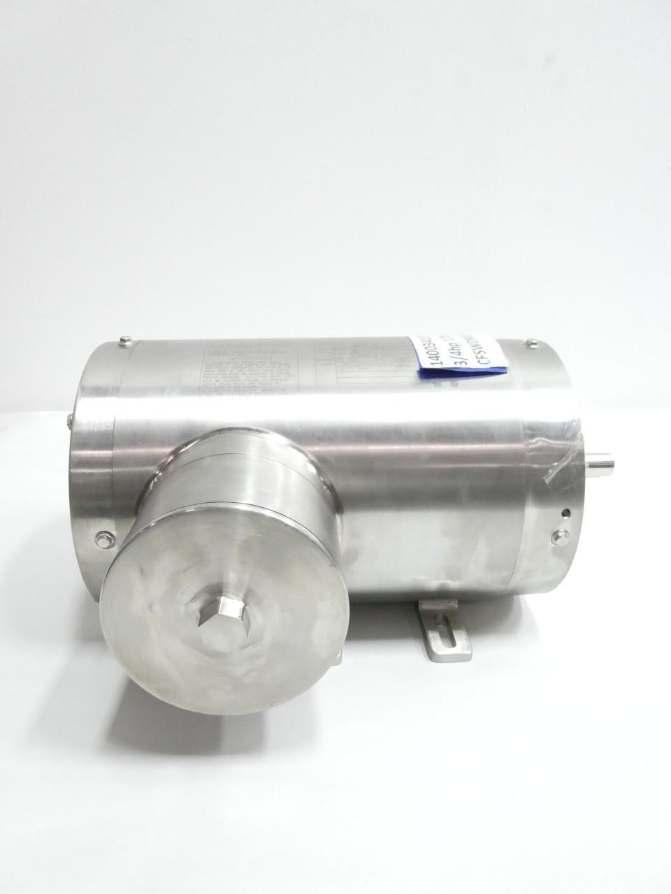 BALDOR CFSWDM3542-E WASHDOWN DUTY MOTOR 56C 3PH 3/4HP 1760RPM 230/460V-AC