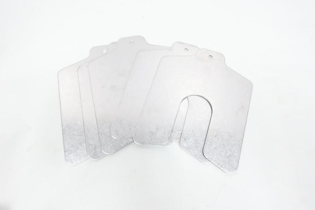 BOX OF 5 PRECISION BRAND 42550 STAINLESS SHIM 5IN X 5IN 0.05IN 1-5/8IN