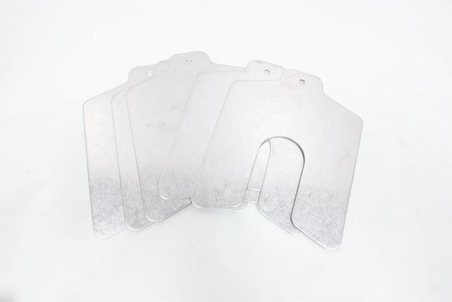 BOX OF 5 PRECISION BRAND 42550 STAINLESS SHIM 5IN X 5IN 0.05IN 1-5/8IN