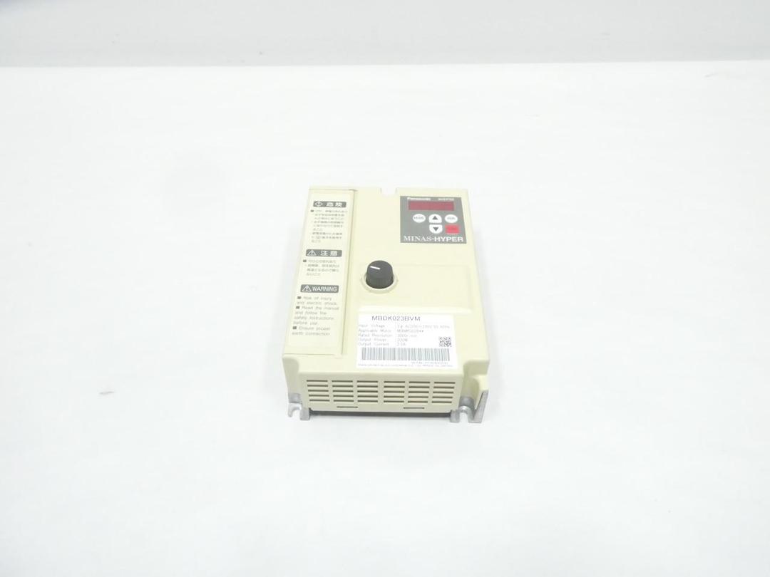 PANASONIC MBDK023BVM SERVO DRIVE 200-230V-AC 200W