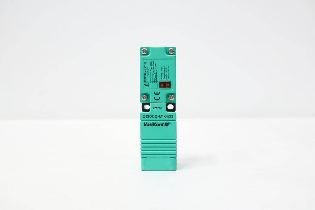 PEPPERL FUCHS OJ3000-M1K-E23 VARIKONT M RETROREFLECTIVE SENSOR 10-30V-DC