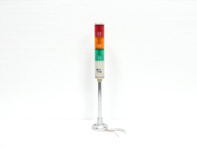 PATLITE SE-T RED AMBER GREEN SIGNAL TOWER STACK LIGHT ASSEMBLY 24V-AC/DC