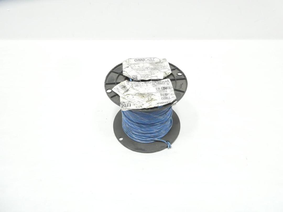 OMNI CABLE L716ST-05 26ST TC PVC BLUE WIRE 600/1000V 16AWG 500FT