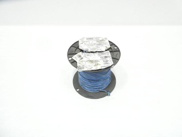OMNI CABLE L716ST-05 26ST TC PVC BLUE WIRE 600/1000V 16AWG 500FT