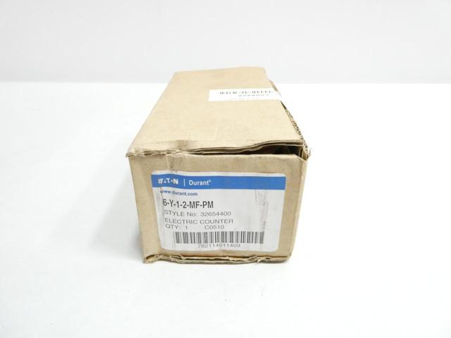 EATON 6-Y-1-2-MF-PM DURANT ELECTRIC COUNTER