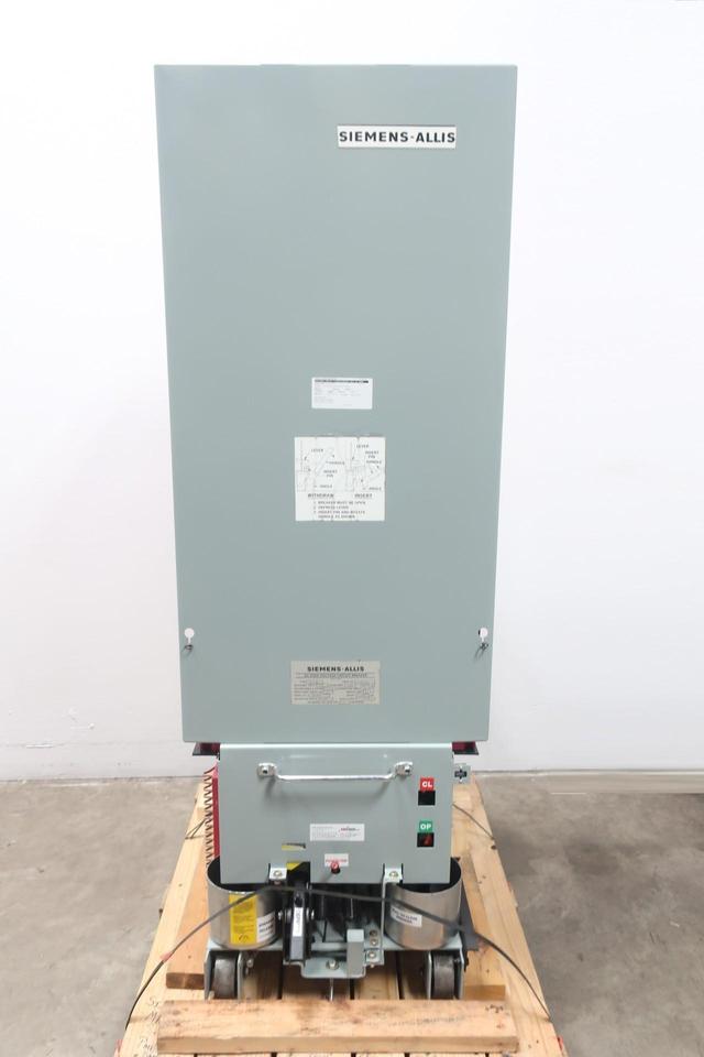 SIEMENS-ALLIS MA-350C1 AC HIGH VOLTAGE AIR CIRCUIT BREAKER 2000A AMP 4760V-AC
