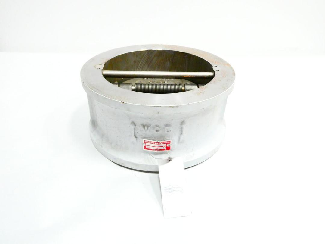 SUREFLOW VWC0151 STEEL DOUBLE DOOR CHECK VALVE 0800 FECS ANSI 150 CWP 285PSI