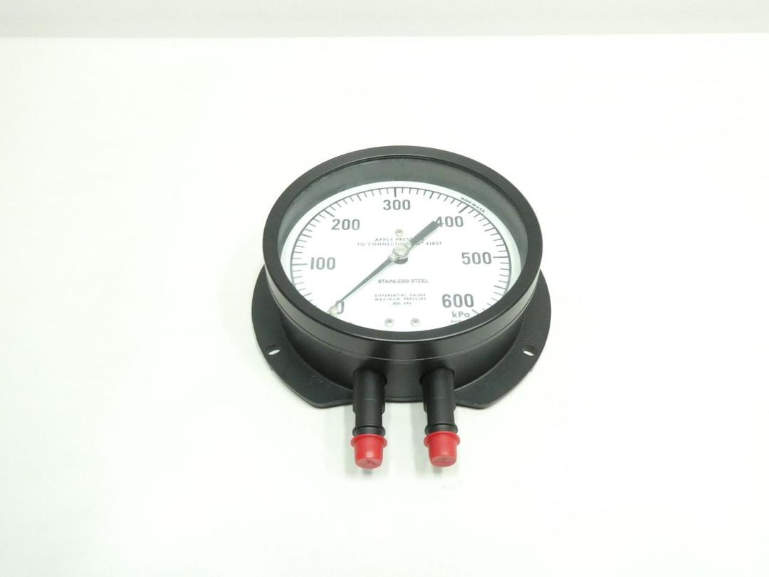 WEKSLER Q-5805 PRESSURE GAUGE 6IN 1/4IN NPT 0-600KPA