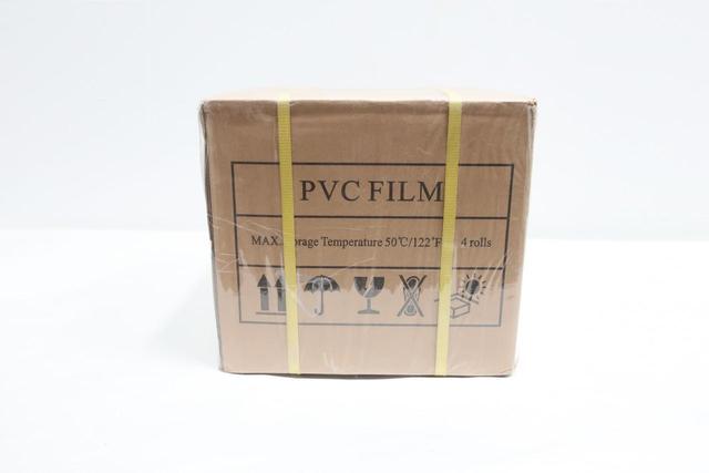 BOX OF 4 QUEN 28-1000 PVC FILM ROLL FOR SHOE COVER DISPENSER 2000 PAIRS