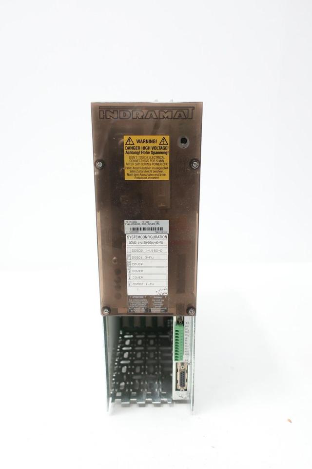 INDRAMAT DDS02.1-W150-D R911269236 FWA-DIAX02-SSE-02VRS-MS SERVO CONTROLLER
