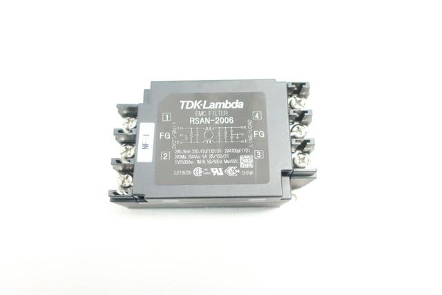 TDK-LAMBDA RSAN-2006 EMC FILTER 6A 250V-AC