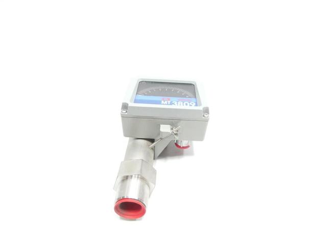 BROOKS INSTRUMENT 3809E13C2HDA1AA VARIABLE AREA FLOW METER 1.1-11GPM 1IN NPT