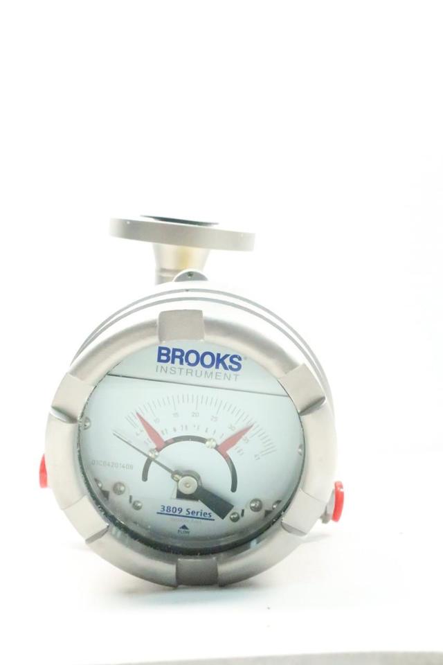 BROOKS INSTRUMENT 3809GAA10BGBB3C3U000 VARIABLE AREA FLOW METER 4.4-41SCFM 1IN