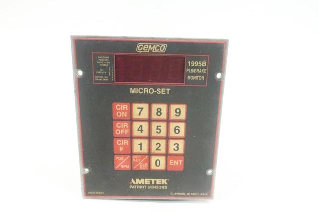 AMETEK 1995-A-6M-X-X MICRO-SET PROGRAMMABLE LIMIT SWITCH