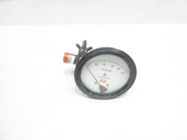 ORANGE RESEARCH 1831DG-1A-4.5B DIFFERENTIAL PRESSURE GAUGE 4IN 3/8IN 0-100PSI