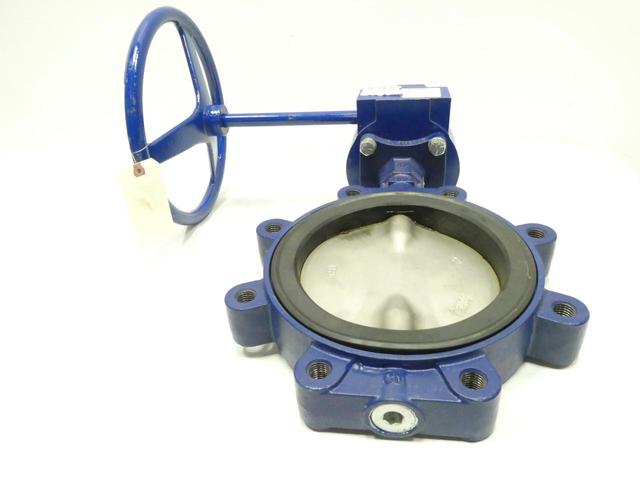 KEYSTONE T097 MANUAL STAINLESS BUTTERFLY VALVE 8IN 200
