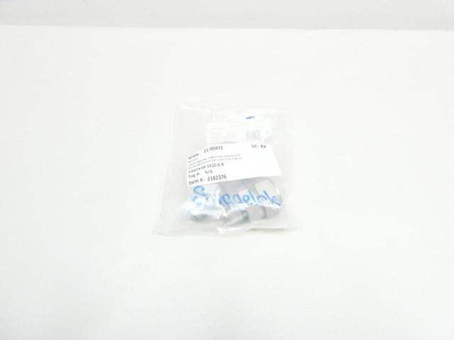 PACK OF 3 SWAGELOK SS-1610-6-8 STAINLESS REDUCER 1IN TUBE X 1/2IN TUBE