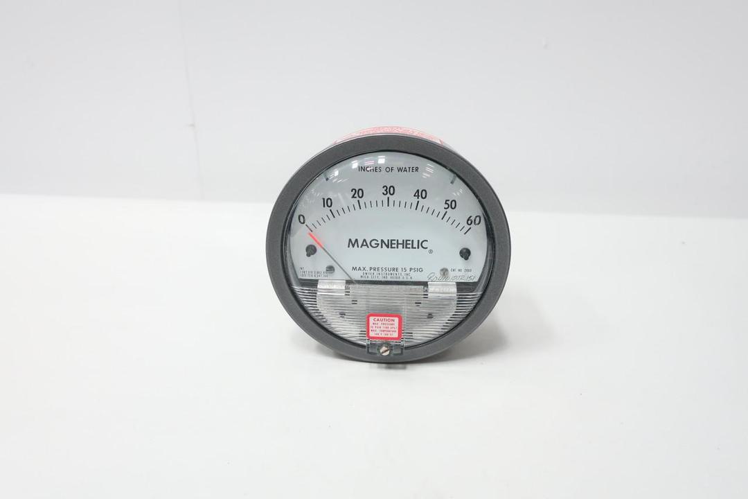 DWYER 2060 MAGNEHELIC PRESSURE GAUGE 4IN 0-60IN-H2O