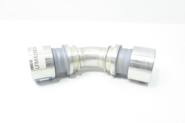 LOKRING SS40-EL45-P12-PW STAINLESS PIPE ELBOW 3/4IN