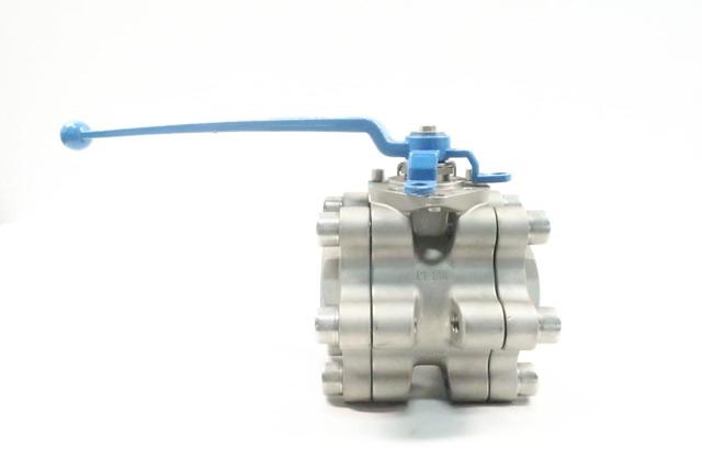 VELAN T1813-SSEA MANUAL STAINLESS SOCKET WELD BALL VALVE 2IN