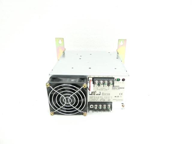 OMRON S82J-60024 POWER SUPPLY 100-120/200-230V-AC 27A AMP 24V-DC
