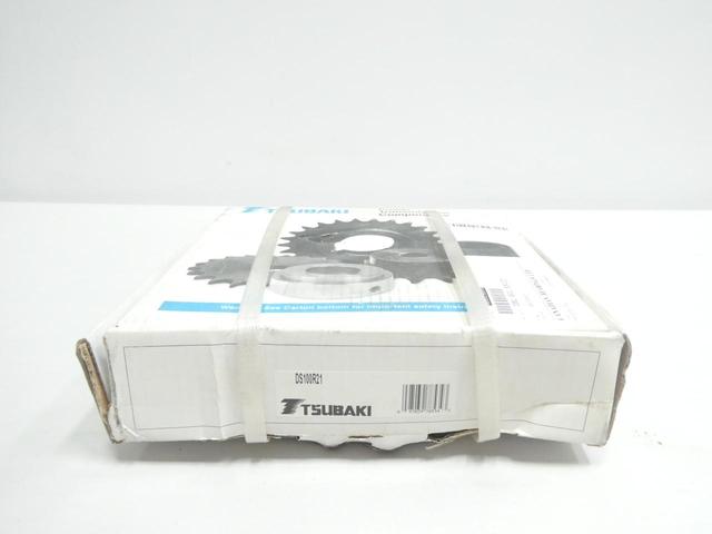 TSUBAKI DS100R21 DOUBLE ROLLER CHAIN SPROCKET 21T