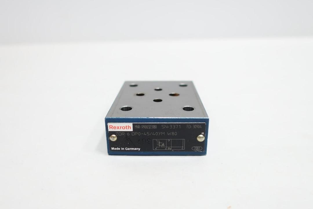 REXROTH R900323180 REDUCING HYDRAULIC PRESSURE VALVE