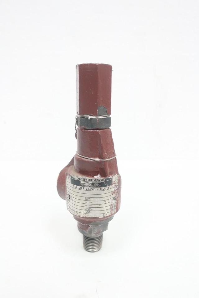 CONSOLIDATED 1982C1CC33SCSC-GS STEEL RELIEF VALVE 236SCFM 100PSI 1/2IN NPT