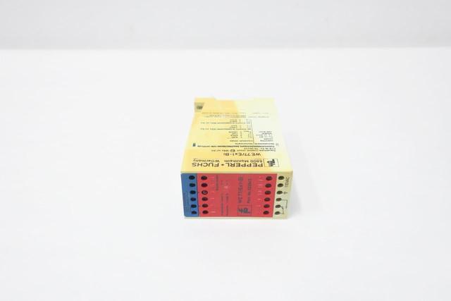 PEPPERL FUCHS WE77/EX1-BI 02264S SWITCH AMPLIFIER 110V-AC