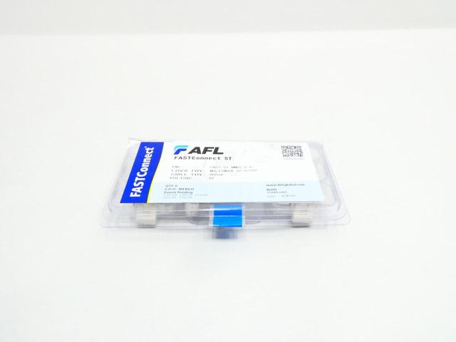 QTY OF 6 AFL FAST-ST-MM62.5-6 FASTCONNECT ST FIBER CONNECTOR