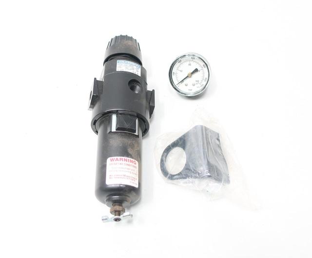 WILKERSON PC6-02-HM0 PNEUMATIC FILTER-REGULATOR 150PSI 0-125PSI 1/4IN NPT