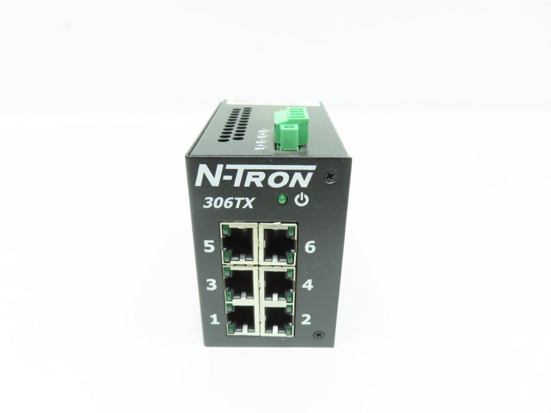 N-TRON 306TX ETHERNET SWITCH 10-30V-DC