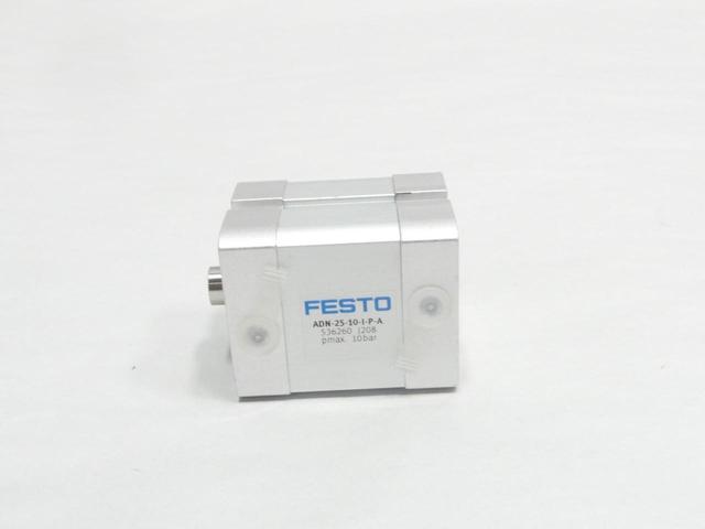 FESTO ADN-25-10-I-P-A DOUBLE ACTING PNEUMATIC CYLINDER 25MM 10MM 10BAR