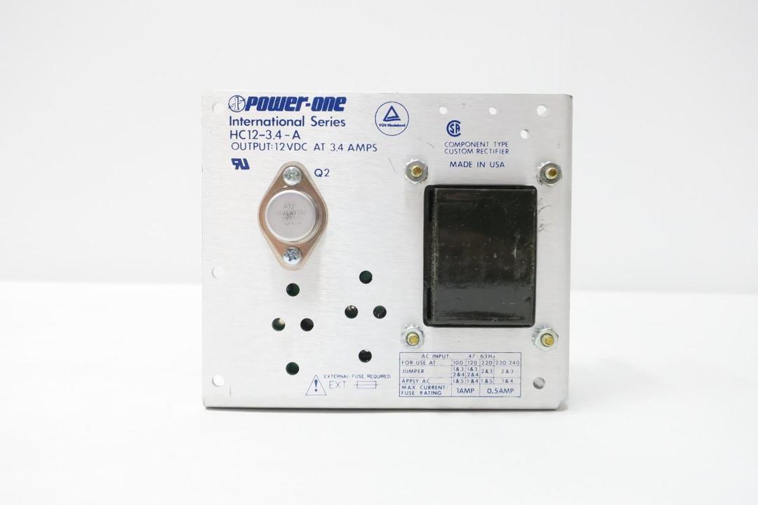 POWER-ONE HC12-3.4-A POWER SUPPLY 120/240V-AC 3.4A AMP 12V-DC