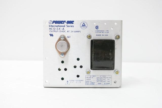 POWER-ONE HC12-3.4-A POWER SUPPLY 120/240V-AC 3.4A AMP 12V-DC
