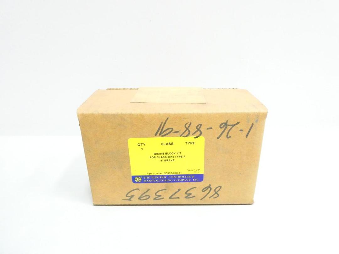 ECM 50903-808-51 BRAKE BLOCK KIT 8IN