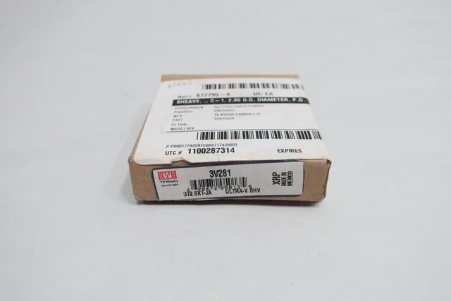 TB WOODS 3V281 V-BELT SHEAVE