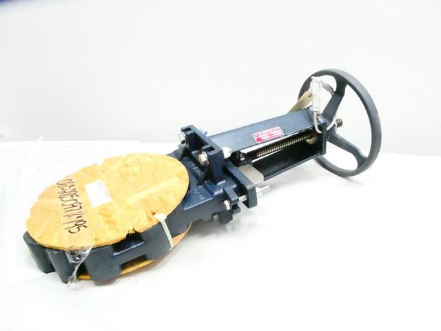 FABRI-VALVE FV-1586 MANUAL IRON LUGGED KNIFE GATE VALVE 8IN
