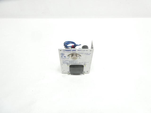 POWER-ONE HB24-1.2-A POWER SUPPLY 120/240V-AC 1.2A AMP 24V-DC