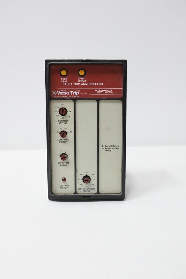 GENERAL ELECTRIC GE TA9VT20A1 VERSA TRIP FAULT TRIP ANNUNCIATOR