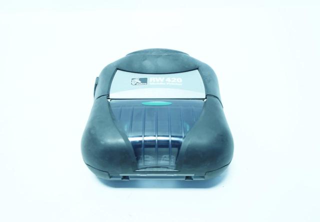 ZEBRA R4A-0U0A000N-00 RW420 MOBILE THERMAL LABEL PRINTER 7.4V-DC