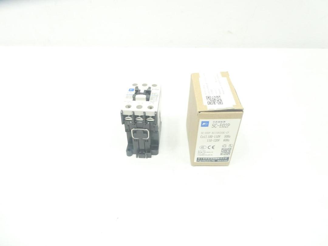 FUJI ELECTRIC SC-E02P CONTACTOR 110-120V-AC 20A AMP 5HP