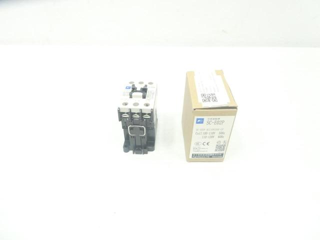 FUJI ELECTRIC SC-E02P CONTACTOR 110-120V-AC 20A AMP 5HP