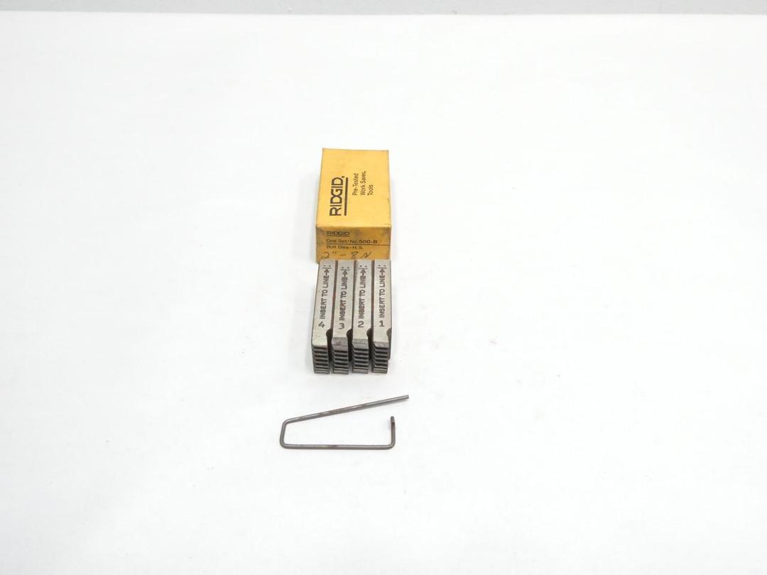 RIDGID 500-B BOLT DIES-H.S. 2-8