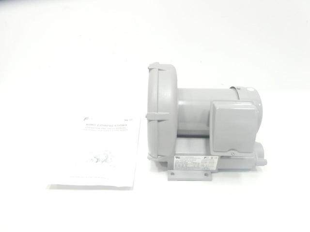 FUJI ELECTRIC VFC300A-7W REGENERATIVE BLOWER 55CFM 3PH 0.56HP 50IN-H2O 460V-AC