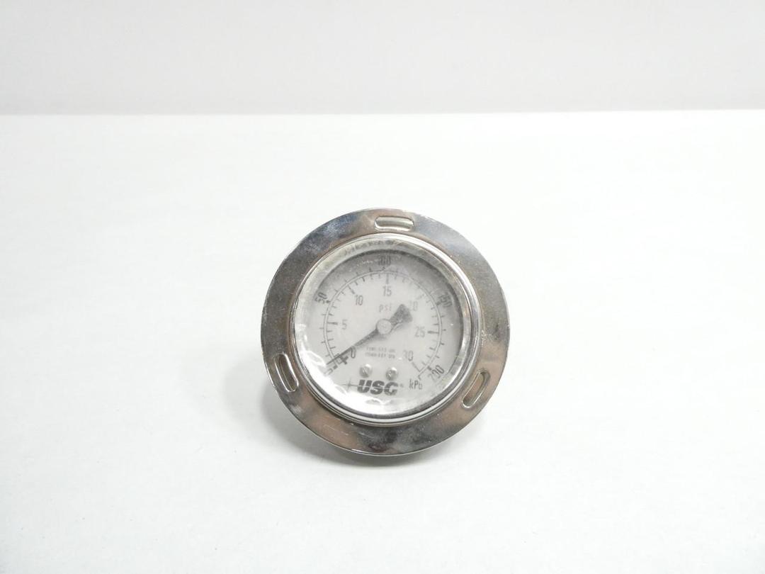 AMETEK P656 656237CH4CD3A00 PRESSURE GAUGE 63MM 0-30PSI 1/4IN NPT
