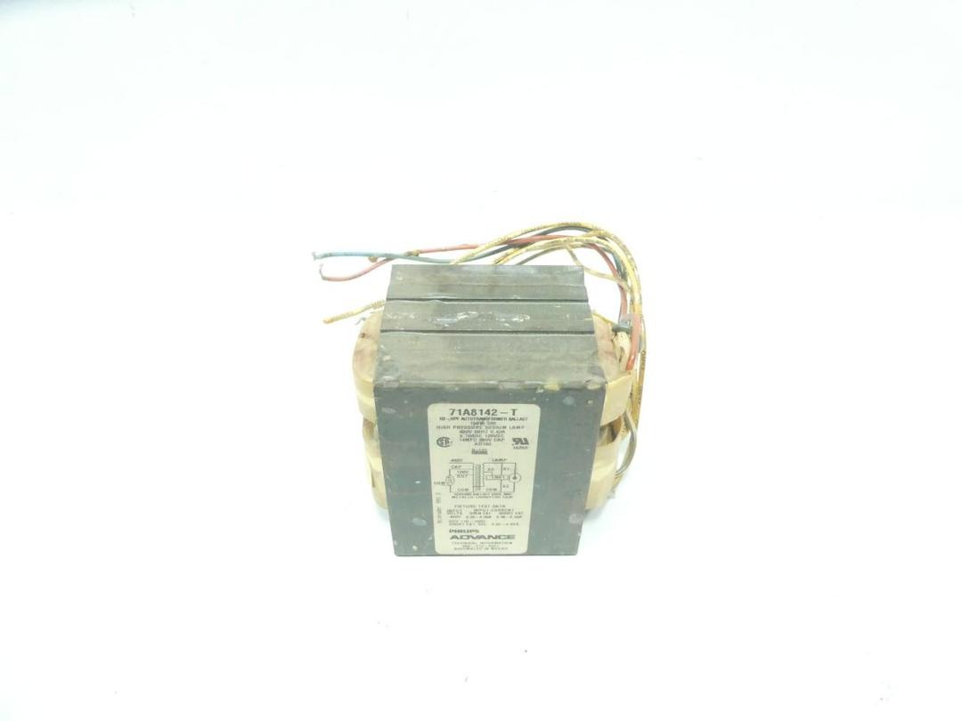 PHILIPS 71A8142-001D ADVANCE HPS BALLAST 150W 480V-AC